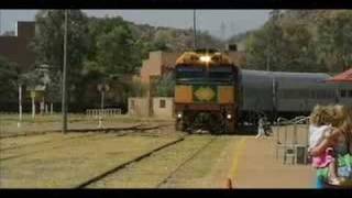 preview picture of video 'Alice Springs Railway Station, Northern Territory'