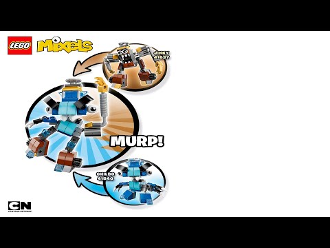 LEGO Instructions - Mixels - Jinky + Chilbo - Murp! (Series 5)