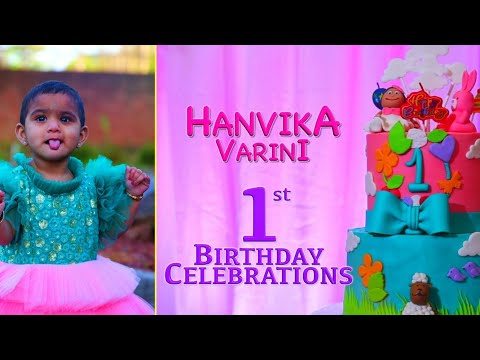 Hanvika Varini 1st Birthday Celebrations, Atlanta USA | 4K Cinematic Shoot | JK Reels, Atlanta