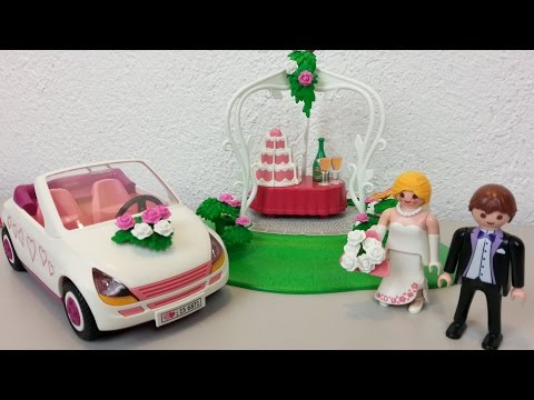 Playmobil Wedding 6871 with Cabriolet unpack seratus1 New Starter Set