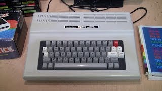 Video thumbnail for 1983 Radio Shack TRS-80 Color Computer 2 with HJL-57 keyboard by VWestlife