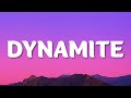 BTS - Dynamite (Lyrics)