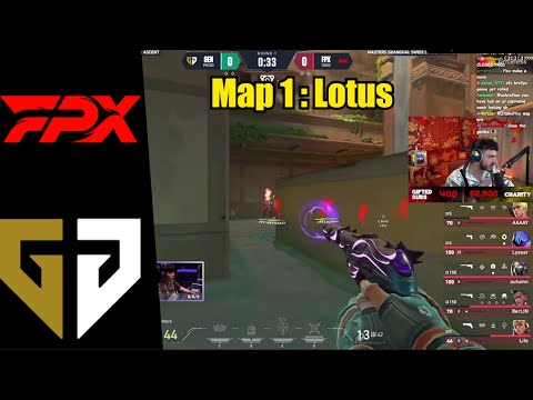 Tarik reacts to Gen.G vs FPX | Map 1 | Champions Tour 2024: Masters Shanghai |