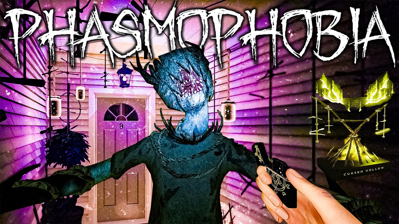 Professional Ghost Hunting in Phasmophobia Cursed Hollow Update Episode 2