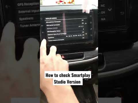 How to Check Smartplay studio version in Maruti Swift, Ertiga ,XL6 #shorts