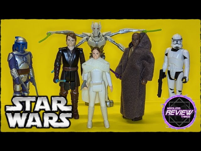 Vídeo relacionado con Star Wars Hasbro Retro Collection Episodio II y Episodio III Multipack