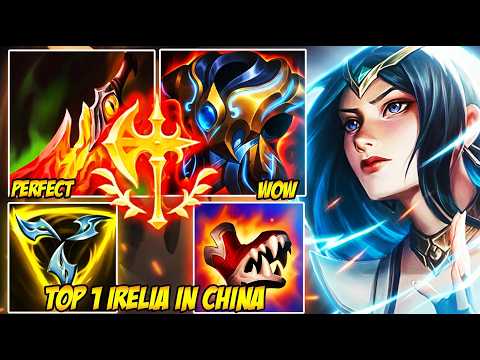WILD RIFT CHINA TOP 1 IRELIA - WHY THIS CHAMP IS THE TRUE 1V9 CARRY