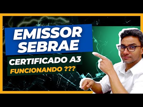 NOVO EMISSOR SEBRAE - Como assinar com Certificado e-CNPJ A3