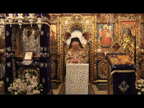 Protos. Ioasaf - Predică la Duminica dinaintea Nașterii Domnului