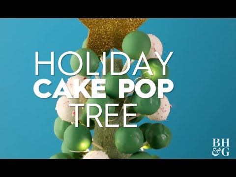 Holiday Cake Pop Tree | Fun With Food | Better Homes & Gardens