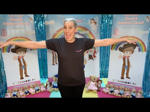 babyballet® Chuck's Rainbow Quest Online Class 1 - FREE Lockdown Programme