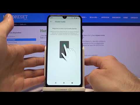 Cómo añadir una huella digital en ZTE Blade A7s - poner huella digital