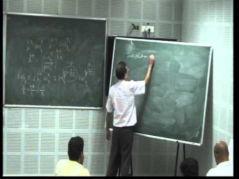 10 Tutorial by Adimurthi - Basics of functional analysis, Sobolev spaces