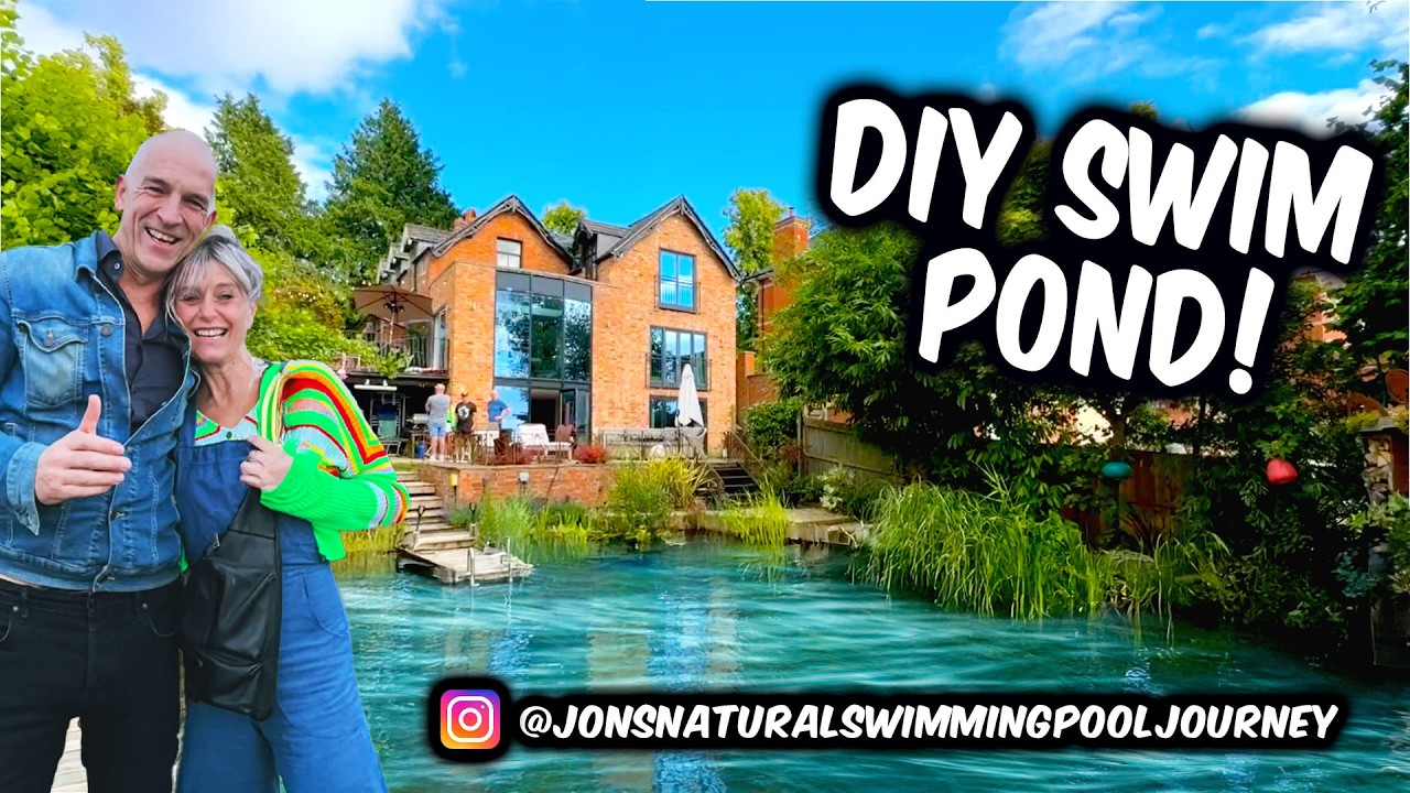 EPIC DIY Swimming Pool Pond