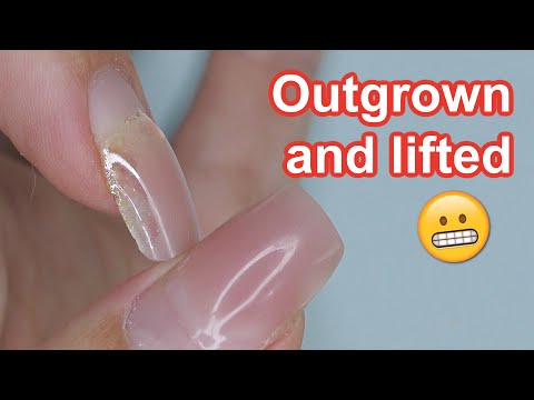 Fixing My Tired Nails 💅 New Gel Set with Holo Nail Art | Lifting