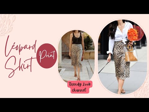 How To Style Léopard Skirt |Outfits Ideas