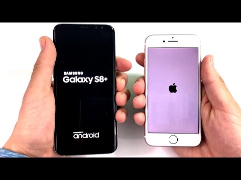 Galaxy S8 Plus vs iPhone 7 Speed Test!
