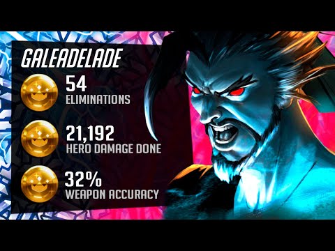 Gale Insane Hanzo - 54 elims! [ Overwatch Season 35 Top 500 ]