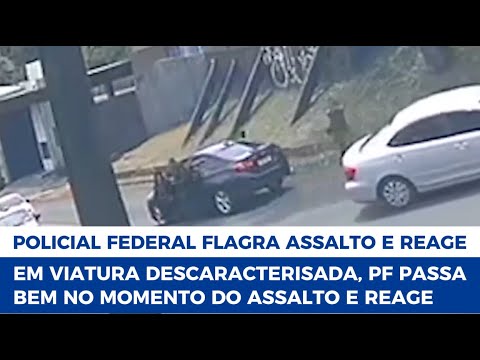 POLICIAL FEDERAL FLAGRA ASSALTO À TAXI EM FRONTEIRA E REAGE | Portal Livre