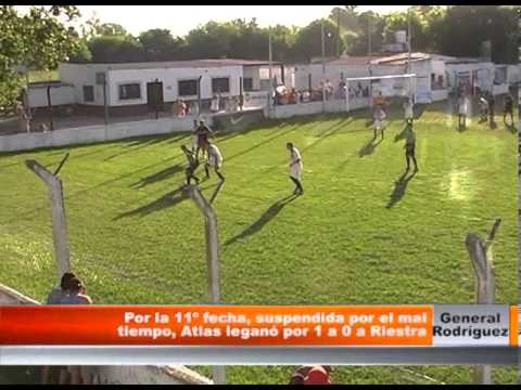 Primera "D" fecha 11: Atlas 1 Riestra 0