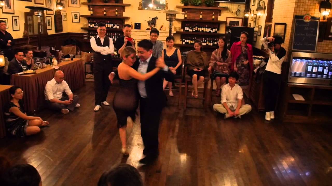 Carlitos Espinoza y Noelia Hurtado Farewell Milonga 3 Beijing,China