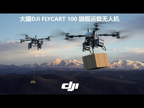 大疆DJI FC100 旗舰运载无人机详细介绍 | DJI FC100 flagship carrier drone detailed introduction【English Subtitles】