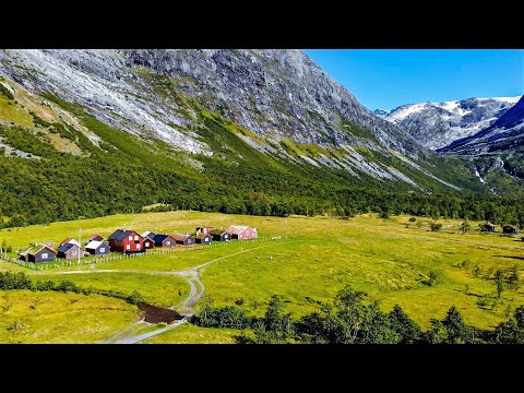 A bicycle ride up to Bødalsseter in Loen