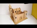 Como hacer un castillo de cartón medieval (PLANTILLAS GRATIS)