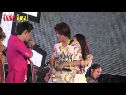 120818 f(x) + Super Junior - Oops!! @ SMTown in seoul