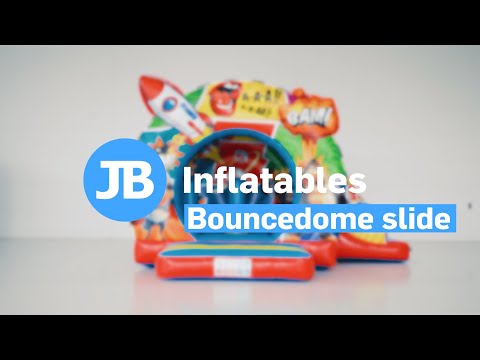 Castillo hinchable Bouncedome con tobogán Comic