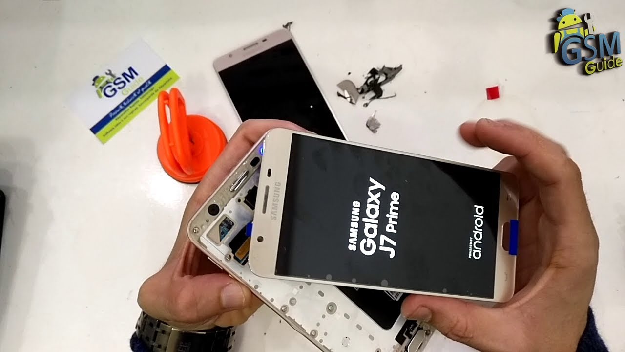 Samsung J7 Prime Lcd Screen replacement - Gsm Guide
