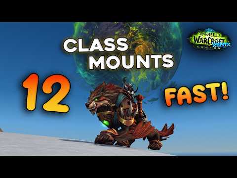 Class Mounts Are MUCH Easier in Legion Remix! Step-by-Step Guide