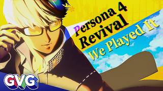 We PLAYED Persona 4 Revival