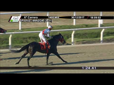 30/12/2017 – Hipodromo Maroñas – Carr 6 – IRRIZOR (2011)