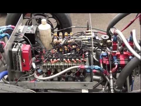 Funny Car  up close at Drachten 17-7-2011