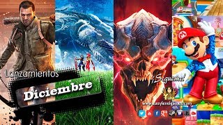 Lanzamientos de Videojuegos - Diciembre 2017