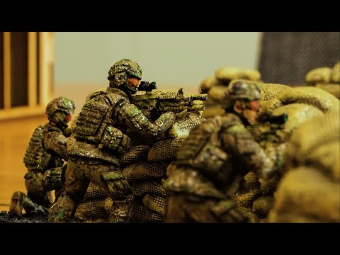 Army Men: Special Forces raid the Dining Table