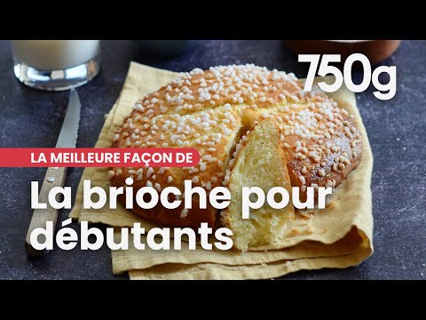 Recette brioche facile à la main