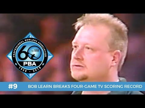 PBA 60th Anniversary Most Memorable Moments #9 - Bob Learn Sets Four-Game TV Scoring Record
