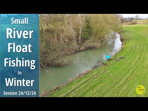 Simple Small River Float Fishing With Bread - Roving With The Stick Float - 24/12/24 (Video 540)