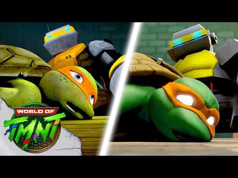 Donatello Builds a ROBOT Ninja Turtle in a Video Game! | TMNT (2012) Recreation