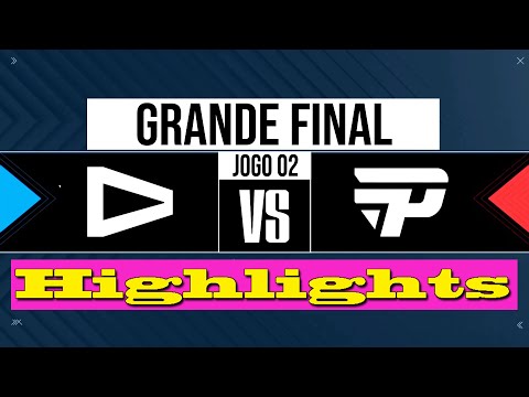 LOUD VS PAIN GAMING JOGO 2 - MD5 | Highlights | Grande Final 2° Split | LLL VS PNG