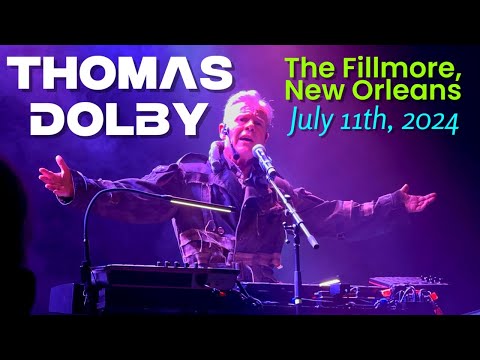Thomas Dolby (with some Thompson Twin's Tom Bailey) New Orleans July 11th, 2024 FULL SET