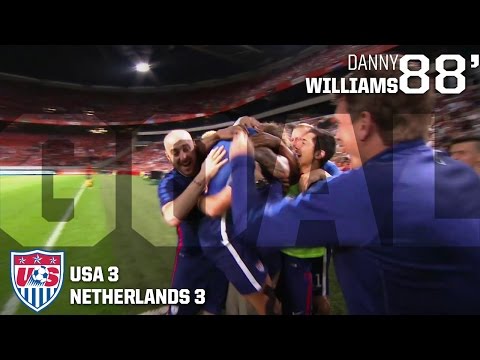 MNT vs. Netherlands: Danny Williams Goal - June 5, 2015
