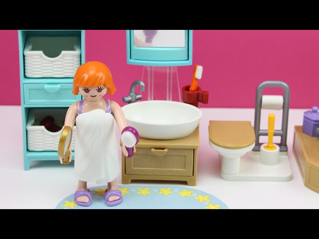 Vídeo relacionado con PLAYMOBIL Dollhouse 70211 Baño, A Partir de 4 años