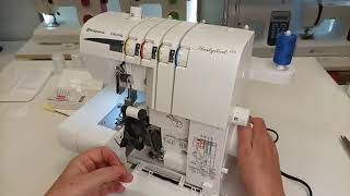 Husqvarna Viking S15 overlock - opletilnik