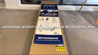 NEW UNBOXING WATERSNAKE GEO-SPOT TROLLING MOTOR + MORE