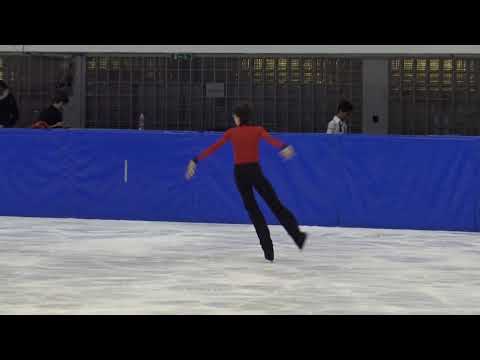 12. Santa Claus Cup 2018: Adam Hagara (SVK) - FS Advanced Novice Boys Short Program