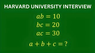 Download lagu Harvard University Interview Test | Evaluater a b c= ? | Algebraic Equation mp3
