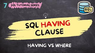 Download the video "Master SQL Queries: HAVING, GROUP BY, and Advanced Filtering Explained"
